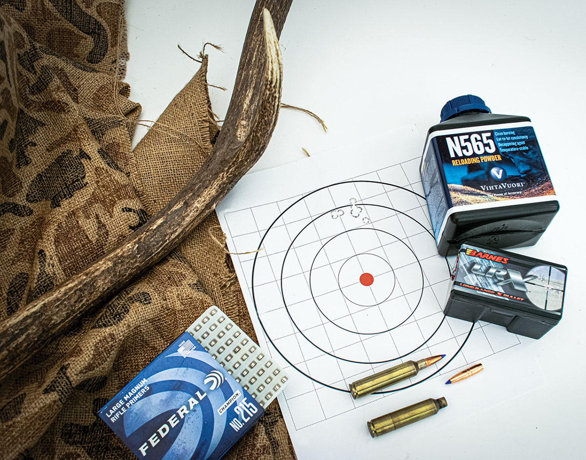 This 10-shot group measured out to 1.11 inches and a second 10-shot group squeaked in just under an inch. The more you shoot, the more your groups will open up, but for a hunting rifle on elk-sized game, this puts the effective range well beyond what I would personally consider ethical limits. This is impressive performance from a hunting rifle and hunting bullet.